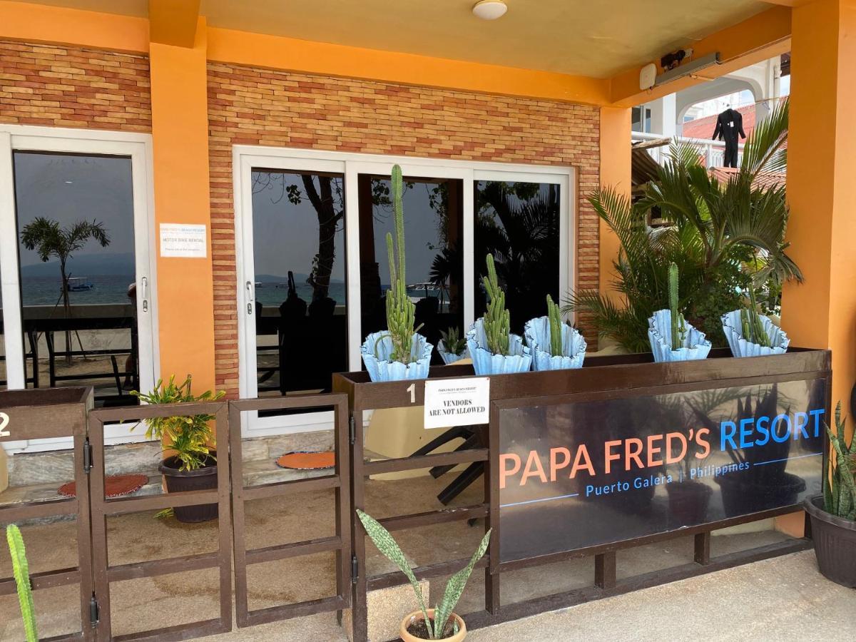 Papa Freds Beach Resort Puerto Galera Exterior photo