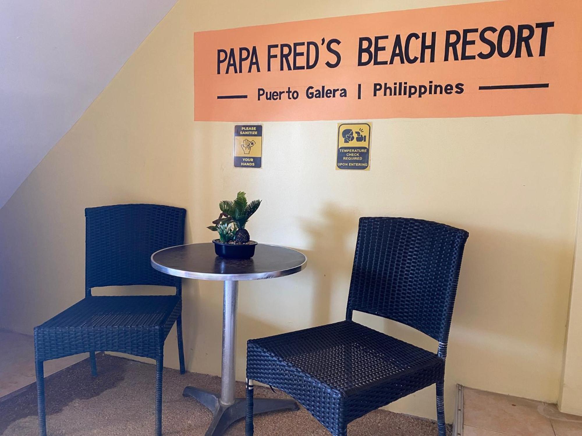 Papa Freds Beach Resort Puerto Galera Exterior photo